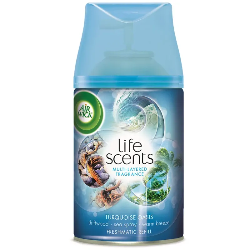 Rezerva spray camera Airwick Freshmatic Turquoise Oasis, 250 ml