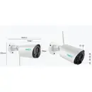 Camera de supraveghere Reolink Argus Eco V2, 1080P, Wifi Battery...