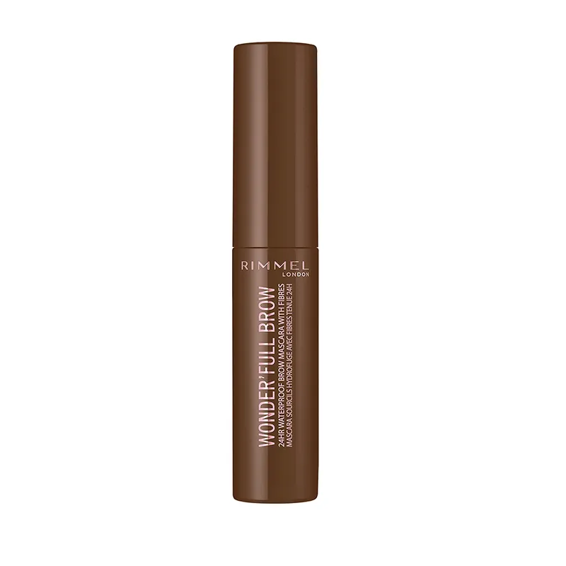 Mascara pentru sprancene Rimmel Wonder'Full Brow 24h, 002 Medium, 4.5 ml