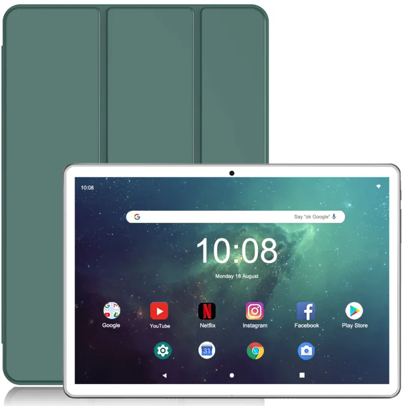 10 inci, Android 13, 8GB RAM+128GB ROM, Camera dubla, Baterie de 6000mAh, Argintiu