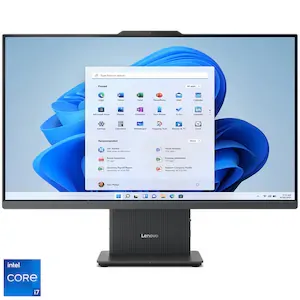 Sistem All-in-One Lenovo IdeaCentre AIO 27IRH9 cu procesor Intel® Core™ i7-13620H pana la 4.9GHz, 27", QHD, IPS, 16GB DDR5, 1TB SSD M.2 2280 PCIe 4.0x4 NVMe, Intel® UHD Graphics, Windows 11 Home, Luna Grey