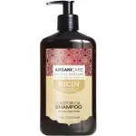 Sampon cu ulei de ricin pentru stimularea cresterii parului Arganicare Castor Oil, 400 ml