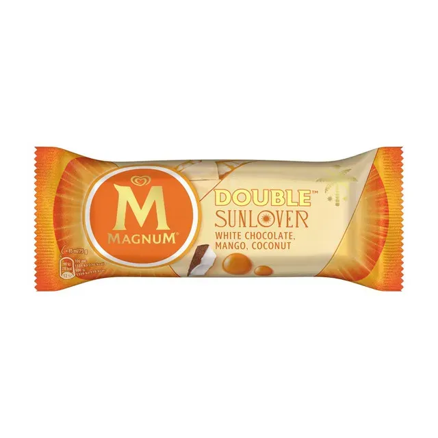 Inghetata pe bat Magnum Double Sunlover, 85 ml