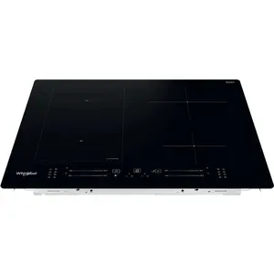 Plita incorporabila WHIRLPOOL WL S7960 NE, Inductie, 4 arzatoare, Touch Control, negru