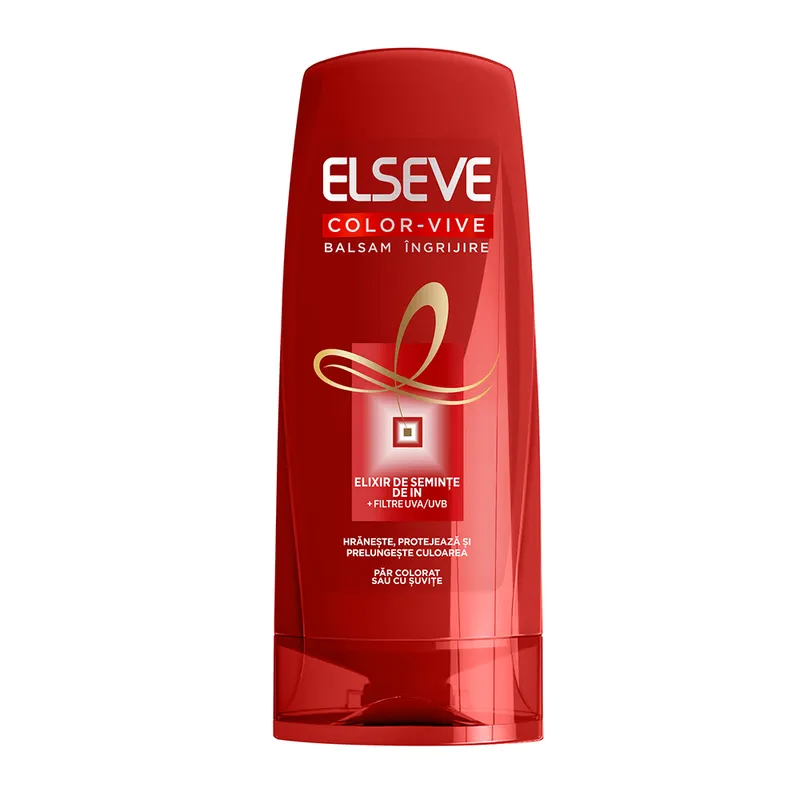 Balsam L'Oreal Paris Elseve Color Vive protectie si ingrijire pentru par colorat 400 ml