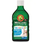 Ulei din ficat de cod Pure Mom and Baby, 250 ml, Moller's : Farmacia Tei online