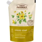 Rezerva sapun lichid Green Pharmacy Rostopasca si flori de tei, 460 ml