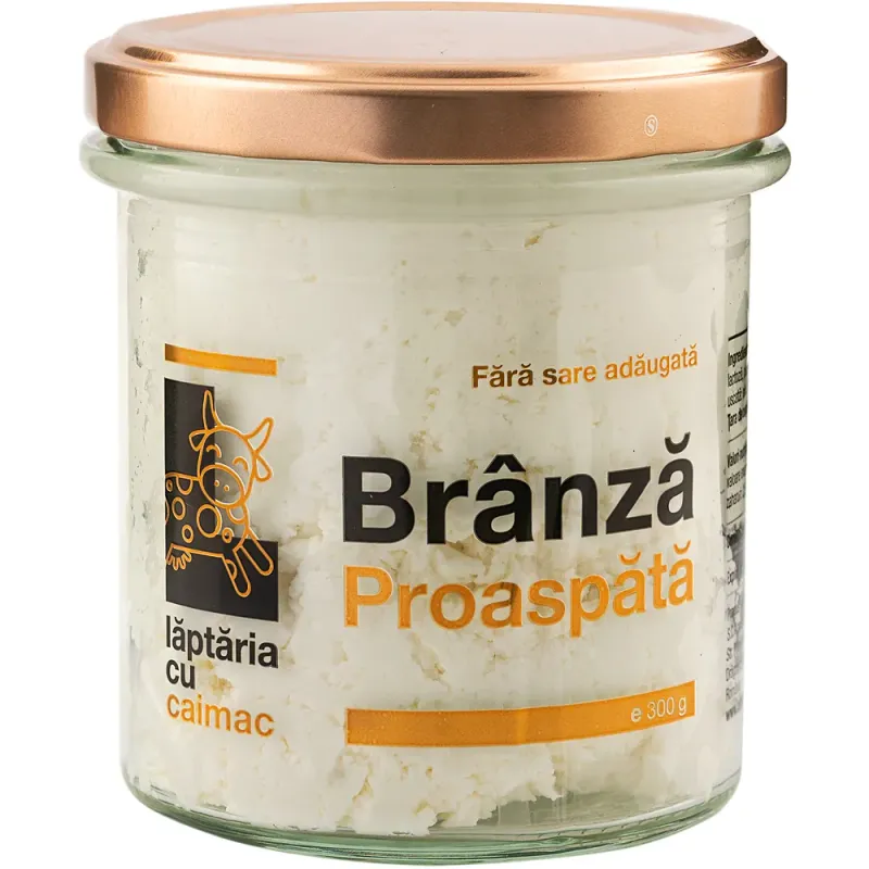 Branza proaspata Laptaria cu Caimac, 300 g
