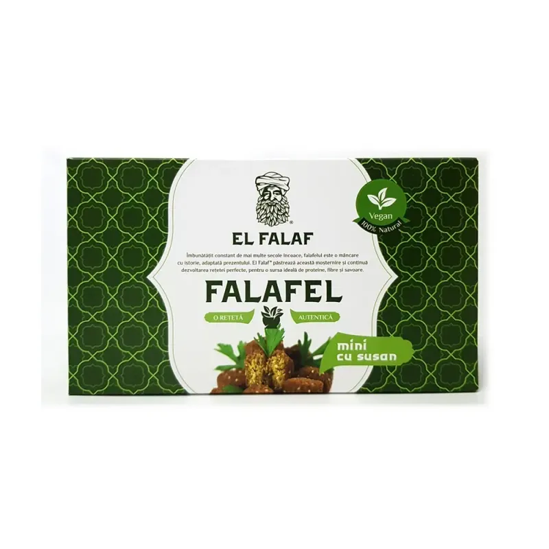 Falafel cu susan mini EL Falaf, 350 g