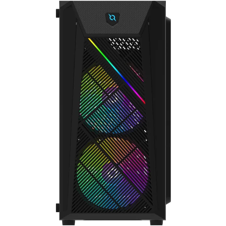 Desktop PC Intel Core i5-7400 pana la 3.5 Ghz, 8 gb ddr4, ssd 240 gb, placa video Intel HD Graphics 630, HDMI si DVI, carcasa RGB