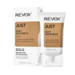 Crema de zi Revox Just Daily Sun Shield Uvb+Uva filters SPF50 + hyaluronic acid, 30 ml