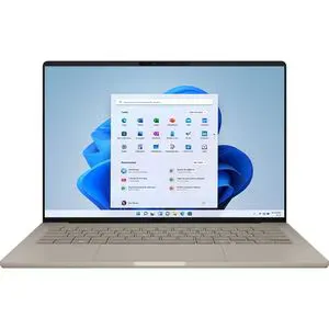 Laptop ASUS Zenbook A 14 OLED UX3407RA-QD025X, Qualcomm Snapdragon X1E-78-100 pana la 3.4GHz, 14" WUXGA, 32GB, SSD 1TB, Adreno, Windows 11 Pro, Zabriskie Beige