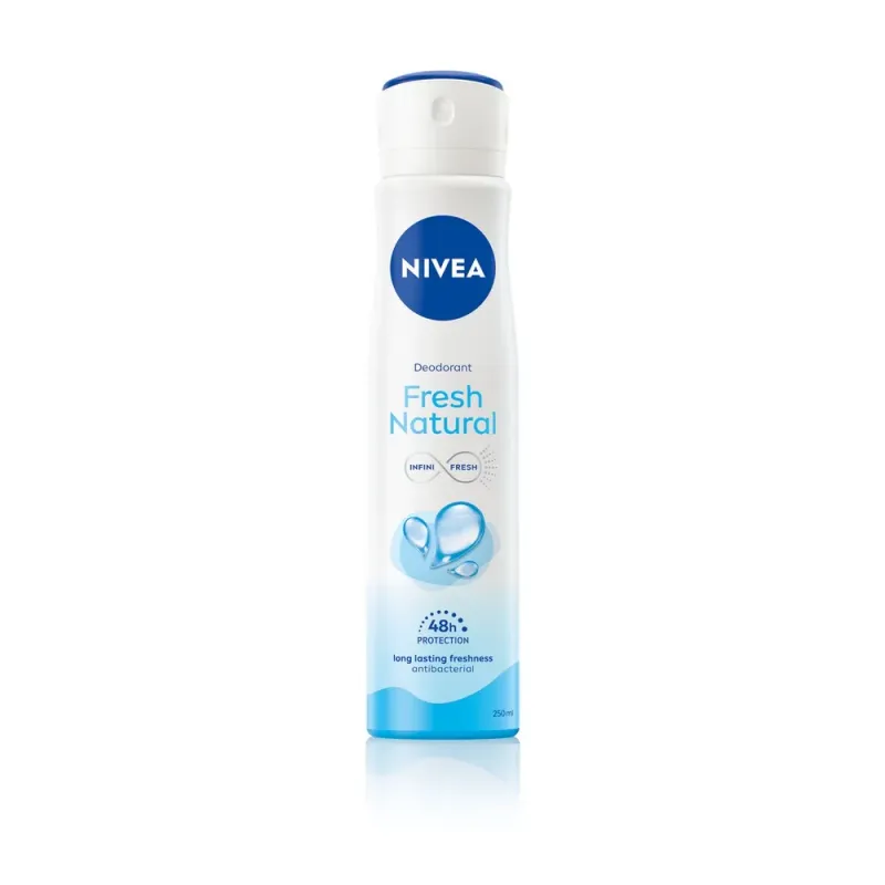 Deodorant spray Nivea Fresh Natural, 250 ml
