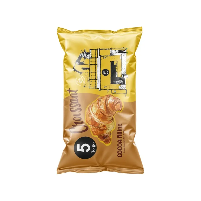 Croissant cu umplutura de cacao 5 To Go, 60 g