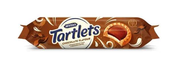 Biscuiti cu ciocolata Mc Vitie's Tartlets, 100 g