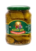 Castraveti intregi in otet Szatmar Gold, 6-9 cm, 680 g