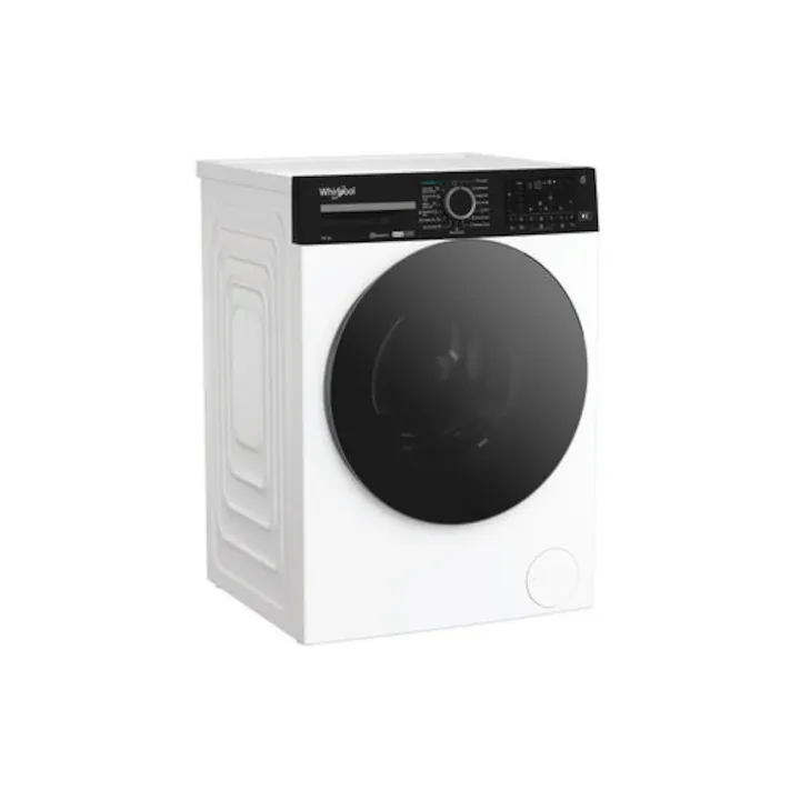 Masina de spalat rufe cu uscator Whirlpool WAM 762WB EE, 7kg, clasa energtica A, Motor Inverter,1400 rpm, aplicatia HomeWhiz, Sense Wash cu Tehnologia AL 6-LEA SIMȚ 7kg uscare 10 kg spalare