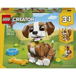 LEGO Creator: Animale adorabile - Catelus jucaus 31382, 8 ani+, 336 piese