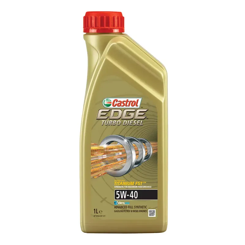Ulei de motor Castrol EDGE Turbo Diesel 5W-40 1L