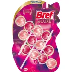 Odorizant pentru toaleta Bref de Luxe Delicate Magnolia, 3 x 50 g