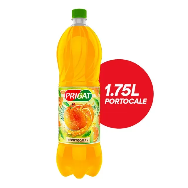 Bautura necarbogazoasa cu gust de portocale Prigat, 1.75 l