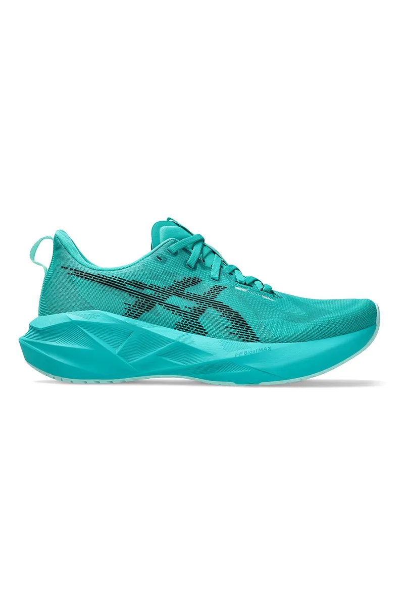 Asics, Pantofi pentru alergare Novablast 5, Negru/Turcoaz