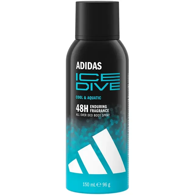 Deodorant spray Adidas Ice Dive Cool & Aquatic, 150 ml