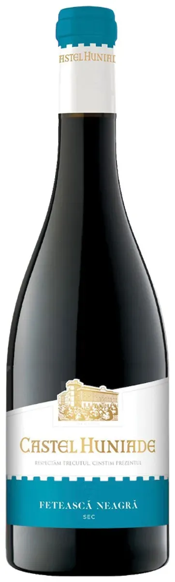 Vin rosu sec Castel Huniade, Feteasca Neagra, 0.75 l
