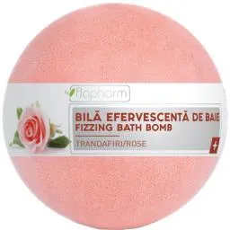 Bila efervescenta de baie Trandafiri 160g