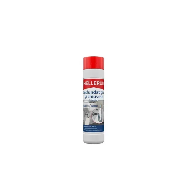 Granule pentru desfundarea tevilor de scurgere Mellerud, 600 g