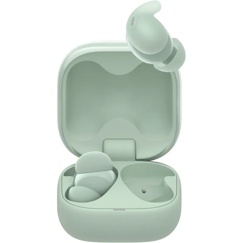 Casti SONY LinkBuds Fit, True Wireless, Bluetooth, In-ear, Microfon, Noise Cancelling, verde