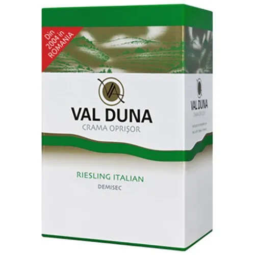 Vin Alb Val Duna, Riesling Italian, Demisec, 5l