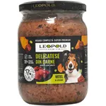 Delicatese din carne pentru caini adulti, vitel si legume 500g