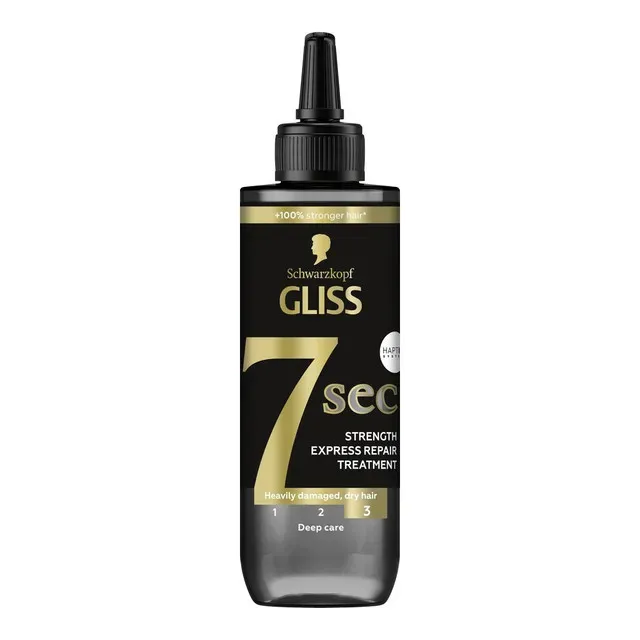 Tratament pentru par deteriorat Gliss 7SEC Repair, 200 ml