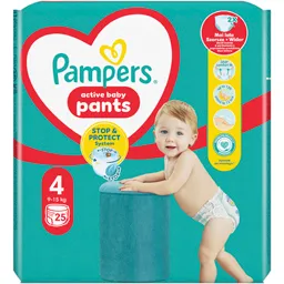 Scutece chilotel bebelusi Marimea 4, 9-15 kg, 25 buc