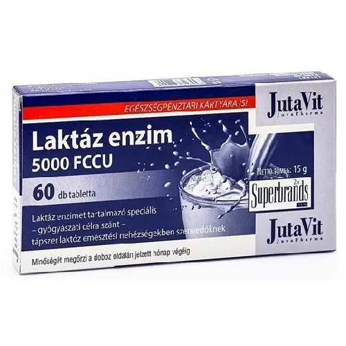 Enzime de Lactaza, 60 comprimate, Jutavit