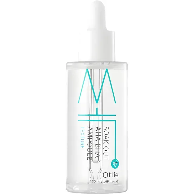 Serum exfoliant cu AHA si BHA Ottie Soak Out, 50 ml