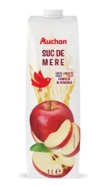 Suc de mere Auchan, 1 l