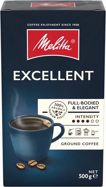 Cafea macinata Melitta Excellent, 500 g
