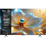 Televizor Smart QLED 55T8C, 139 cm, Google TV, 4K Ultra HD, 100Hz , Negru