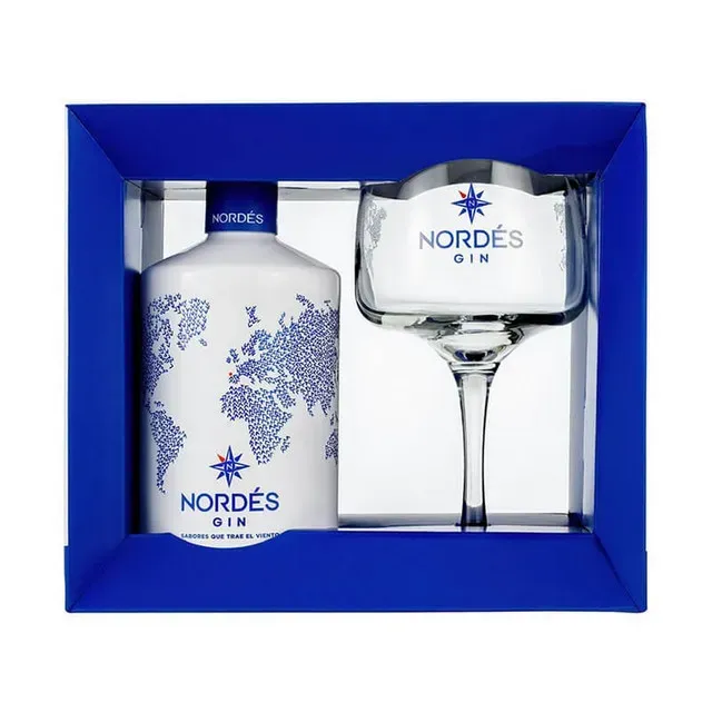 Gin Nordes Atlantic Galician, 0.7 l + pahar