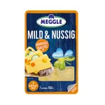 Branza maturata feliata Meggle Mild & Nussig, 150 g