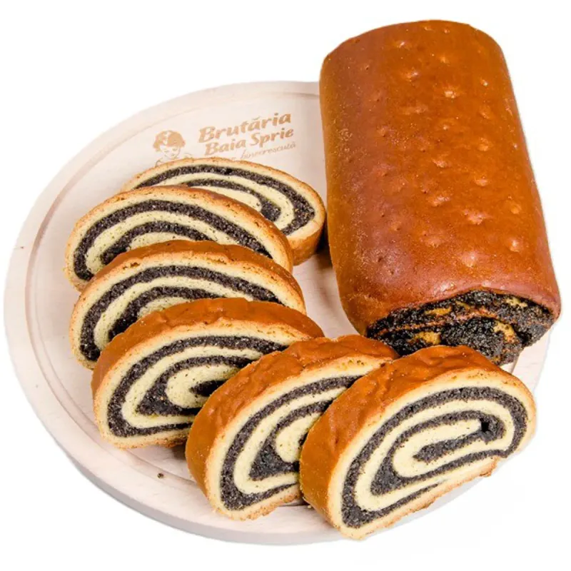 Cozonac de casa cu mac Brutaria Baia Sprie, 350 g