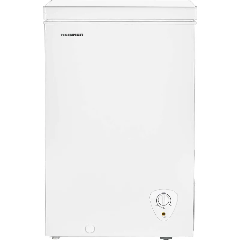Lada frigorifica Heinner HCF-H98F+, 95 l, Clasa F, Control mecanic, Alb