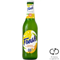 Bere fara alcool cu suc de lamaie si portocale 0.33L