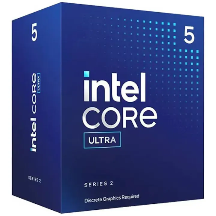 Procesor Intel® Core™ Ultra 5 225F Arrow Lake, 4.9GHz, 20MB Intel® Smart Cache, Socket LGA 1851
