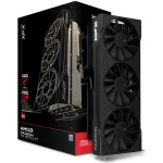 Placa video XFX Swift AMD Radeon RX 9070XT Triple fan Gaming Edition, 16GB GDDR6, 256-bit