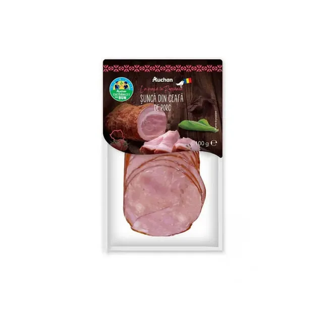 Sunca cu ceafa de porc Auchan La Masa in Romania, 100 g