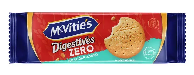 Biscuiti digestivi fara zahar adaugat McVitie's Digestives Zero, 133 g