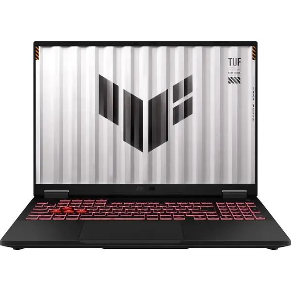 Laptop Gaming ASUS TUF A16 FA608UP-R7165 (Procesor AMD Ryzen™ 7 260 (16M Cache, up to 5.1 GHz), 16" FHD+ 165Hz, 16GB DDR5, 512GB SSD, NVIDIA GeForce RTX 5070 @8GB, DLSS 3.0, Negru/Gri)